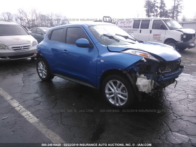 JN8AF5MR9CT106267 - 2012 NISSAN JUKE S/SV/SL BLUE photo 1