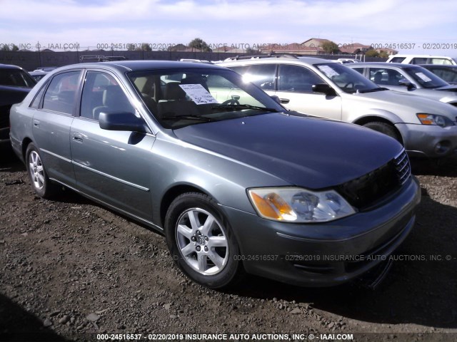 4T1BF28B63U308355 - 2003 TOYOTA AVALON XL/XLS GRAY photo 1