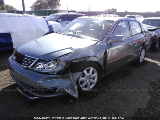 4T1BF28B63U308355 - 2003 TOYOTA AVALON XL/XLS GRAY photo 2