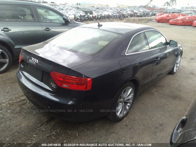 WAULFAFR3EA062014 - 2014 AUDI A5 PREMIUM PLUS GRAY photo 4