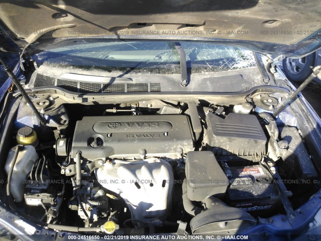 4T1BE46K79U284562 - 2009 TOYOTA CAMRY SE/LE/XLE 蓝色 照片 10