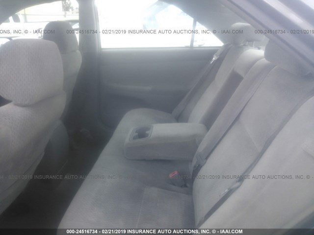 4T1BF32K52U521259 - 2002 TOYOTA CAMRY LE/XLE/SE GRAY photo 8