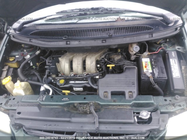 1B4GP44RXVB435885 - 1997 DODGE GRAND CARAVAN SE/SPORT GREEN photo 10