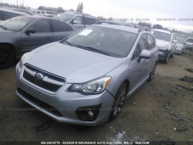 JF1GPAR64CH245967 - 2012 SUBARU IMPREZA SPORT LIMITED SILVER photo 2