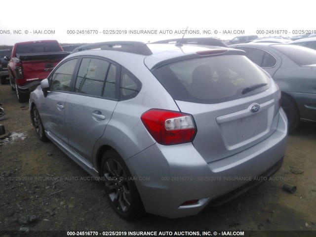 JF1GPAR64CH245967 - 2012 SUBARU IMPREZA SPORT LIMITED SILVER photo 3