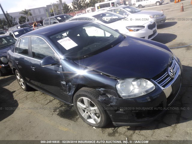 3VWRZ71K39M099572 - 2009 VOLKSWAGEN JETTA SE/SEL BLUE photo 1