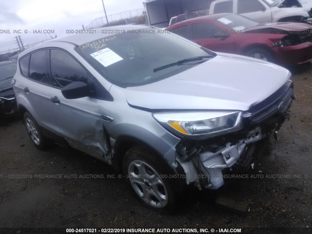 1FMCU0F79HUC92866 - 2017 FORD ESCAPE S SILVER photo 1