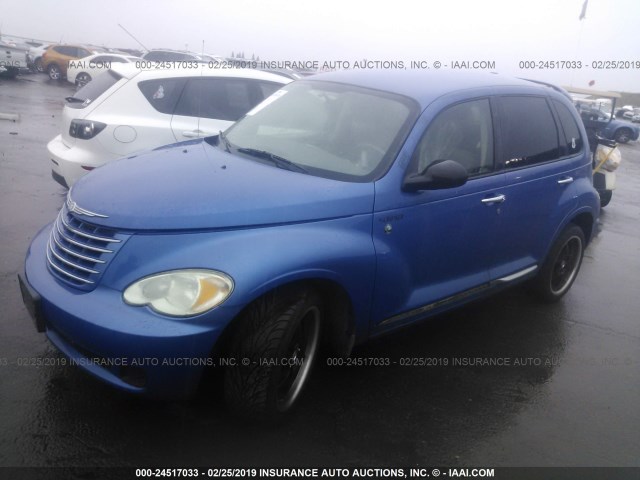 3A8FY58B87T531300 - 2007 CHRYSLER PT CRUISER TOURING BLUE photo 2