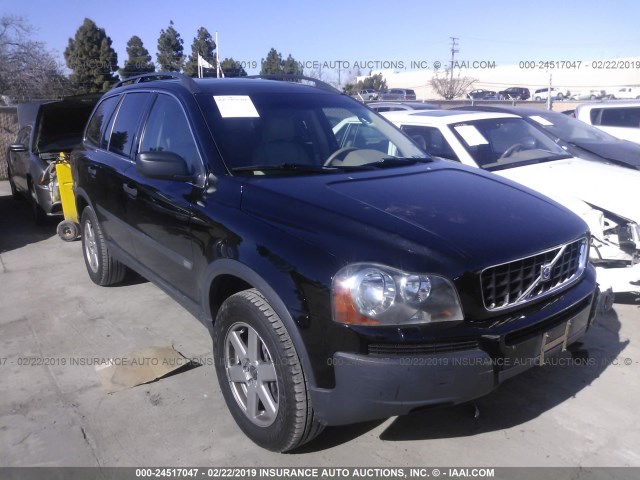 YV1CY592551198044 - 2005 VOLVO XC90 BLACK photo 1