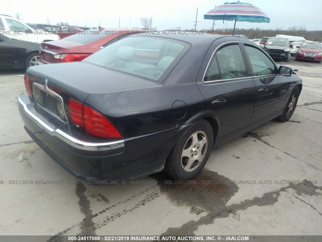 1LNHM87A3YY752918 - 2000 LINCOLN LS أزرق صورة 4
