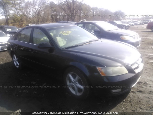 5NPEU46F87H154515 - 2007 HYUNDAI SONATA SE/LIMITED BLACK photo 1