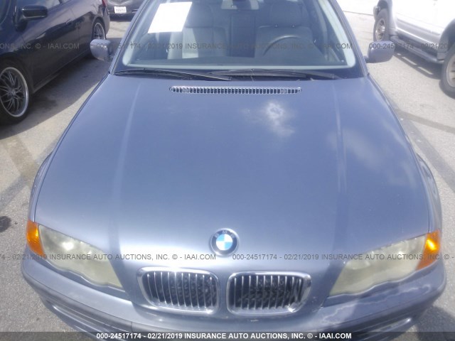 WBAAV53441JS93394 - 2001 BMW 330 I BLUE photo 6