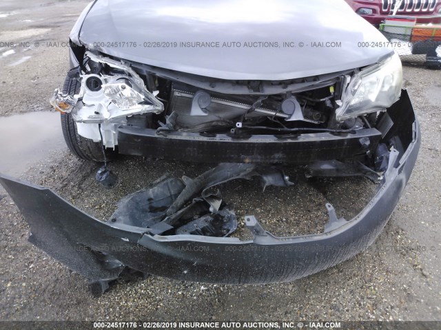 4T1BF1FK4CU067778 - 2012 TOYOTA CAMRY SE/LE/XLE GRAY photo 6