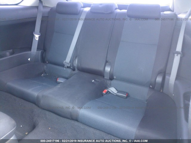 JTKDE177170155302 - 2007 TOYOTA SCION TC WHITE photo 8