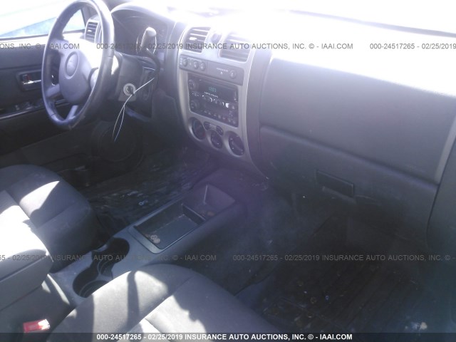 1GCHTDFEXC8141278 - 2012 CHEVROLET COLORADO LT WHITE photo 5