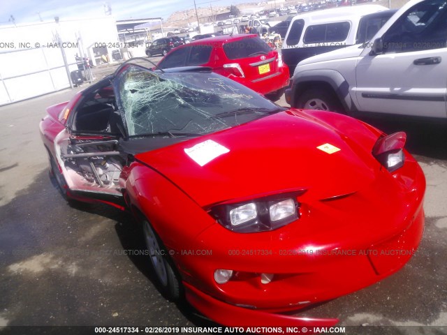 2G2FS22K9X2219678 - 1999 PONTIAC FIREBIRD RED photo 1