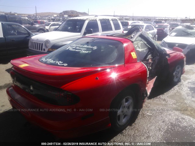 2G2FS22K9X2219678 - 1999 PONTIAC FIREBIRD RED photo 4