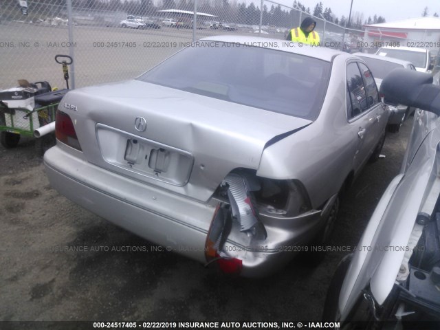 JH4KA9651WC003511 - 1998 ACURA 3.5RL SILVER photo 4