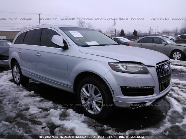 WA1LMAFE1BD003991 - 2011 AUDI Q7 PREMIUM PLUS SILVER photo 1