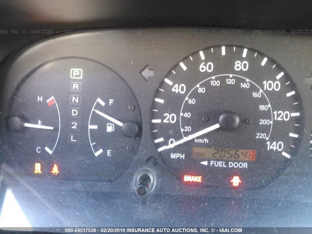 JT2BG22K710545573 - 2001 TOYOTA CAMRY CE/LE/XLE 红色 照片 7