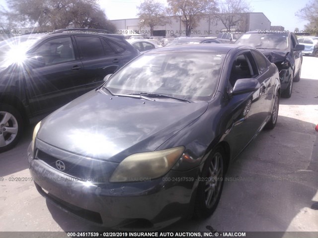 JTKDE177X60137329 - 2006 TOYOTA SCION TC GRAY photo 2