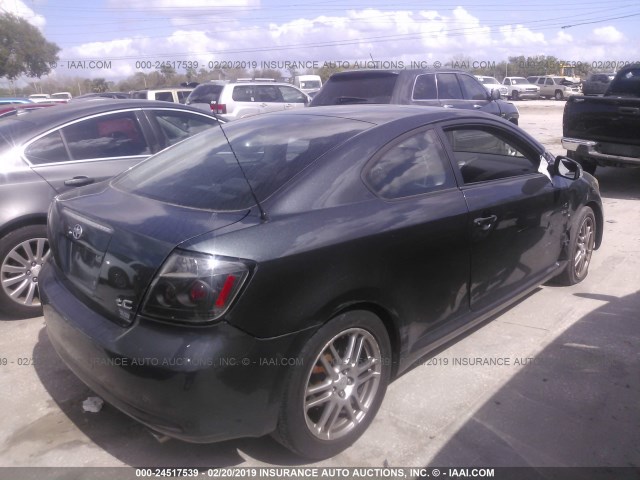 JTKDE177X60137329 - 2006 TOYOTA SCION TC GRAY photo 4