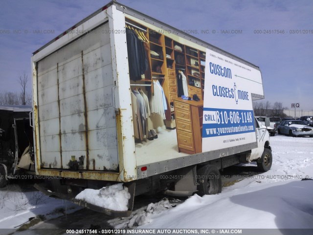 1FDKE30L2VHB68104 - 1997 FORD ECONOLINE E350 CUTAWAY VAN WHITE photo 4