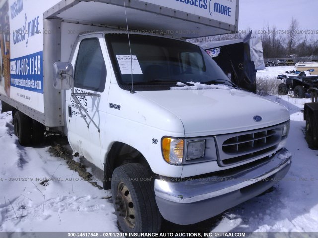 1FDKE30L2VHB68104 - 1997 FORD ECONOLINE E350 CUTAWAY VAN WHITE photo 6