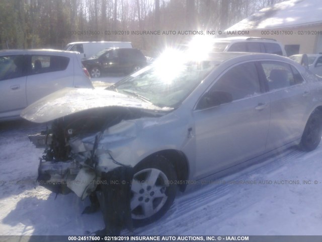 1G1ZG57B28F211239 - 2008 CHEVROLET MALIBU LS Boz foto 2