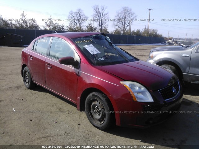 3N1AB61E29L647501 - 2009 NISSAN SENTRA 2.0/2.0S/2.0SL RED photo 1