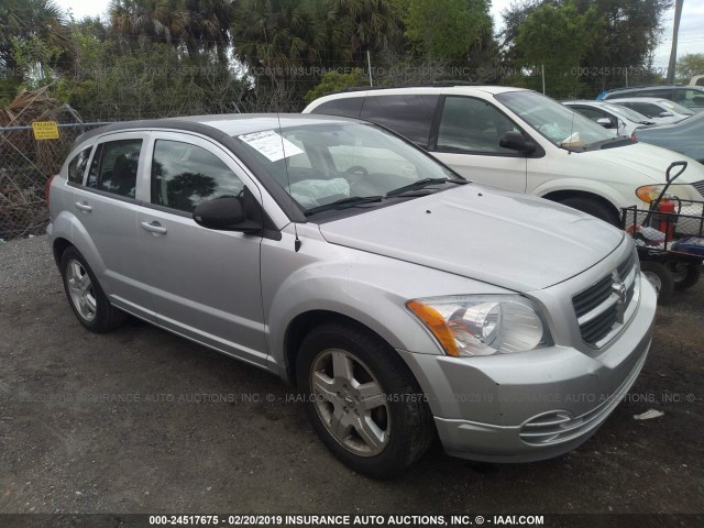 1B3HB48C79D125667 - 2009 DODGE CALIBER SXT SILVER photo 1