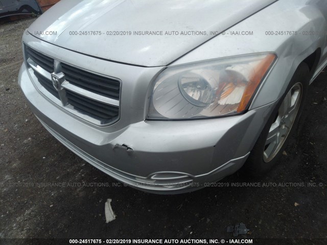 1B3HB48C79D125667 - 2009 DODGE CALIBER SXT SILVER photo 6