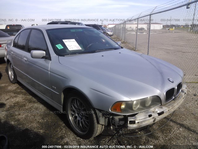 WBADT63431CF04908 - 2001 BMW 530 I AUTOMATIC SILVER photo 1