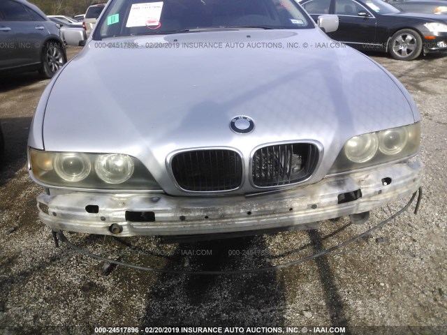 WBADT63431CF04908 - 2001 BMW 530 I AUTOMATIC SILVER photo 6