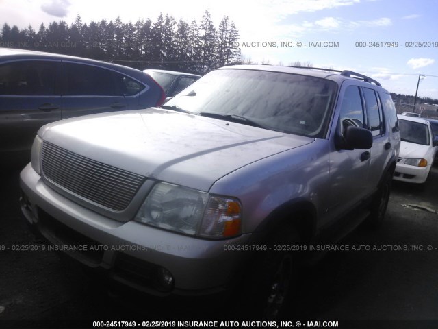 1FMZU73K04ZB40659 - 2004 FORD EXPLORER XLT/XLT SPORT/NBX Gümüş foto 2