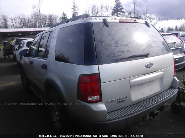 1FMZU73K04ZB40659 - 2004 FORD EXPLORER XLT/XLT SPORT/NBX Gümüş foto 3
