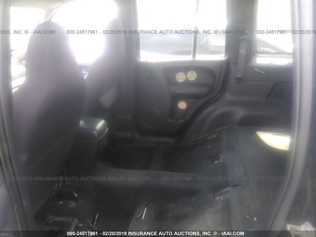 1J4GL38K63W538324 - 2003 JEEP LIBERTY RENEGADE BLACK photo 8