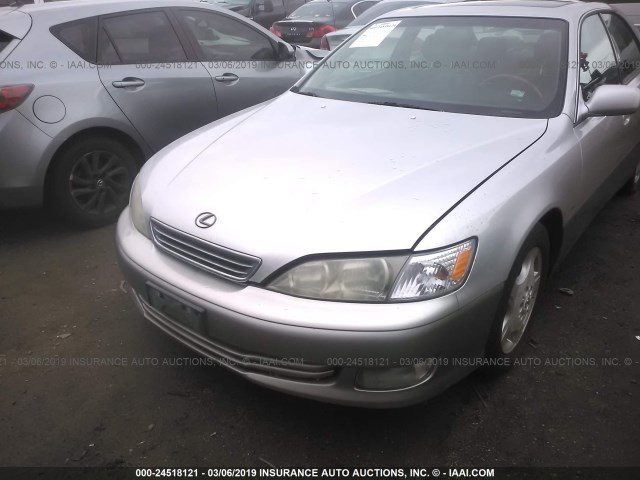 JT8BF28G2Y0278851 - 2000 LEXUS ES 300 SILVER photo 6