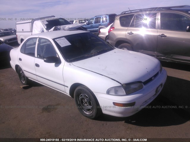 1Y1SK5266SZ020524 - 1995 GEO PRIZM LSI WHITE photo 1