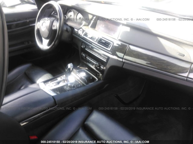 WBAYA8C55DD227542 - 2013 BMW 750 I GRAY photo 5