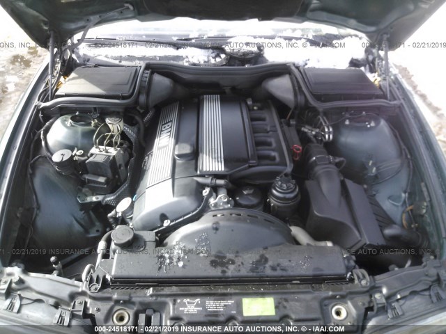 WBADP6345YBV64755 - 2000 BMW 528 IT AUTOMATIC GREEN photo 10