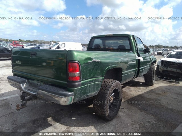 1B7JF26Z2RS640877 - 1994 DODGE RAM 2500 GREEN photo 4