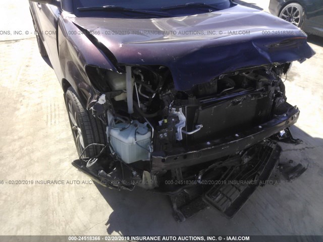 JTLZE4FE6CJ021974 - 2012 TOYOTA SCION XB BURGUNDY photo 6