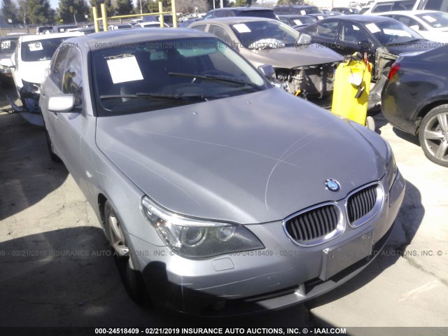 WBANA53574B852313 - 2004 BMW 525 I SILVER photo 1