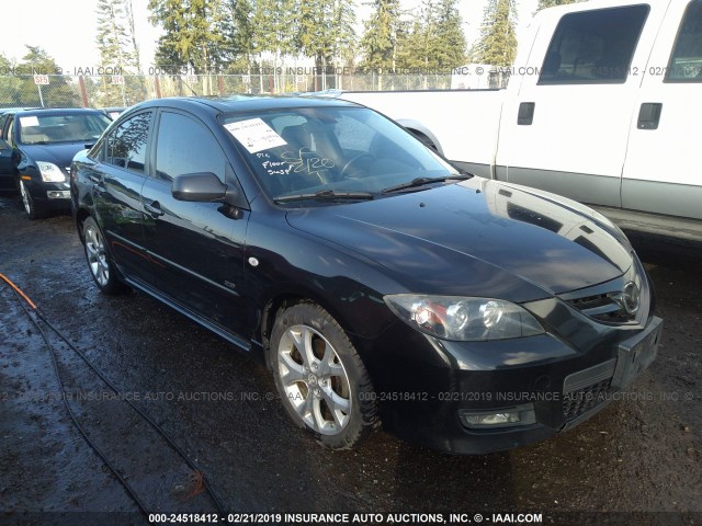 JM1BK324471634582 - 2007 MAZDA 3 S BLACK photo 1