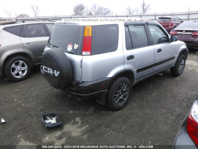 JHLRD28441C005199 - 2001 HONDA CR-V LX SILVER photo 4