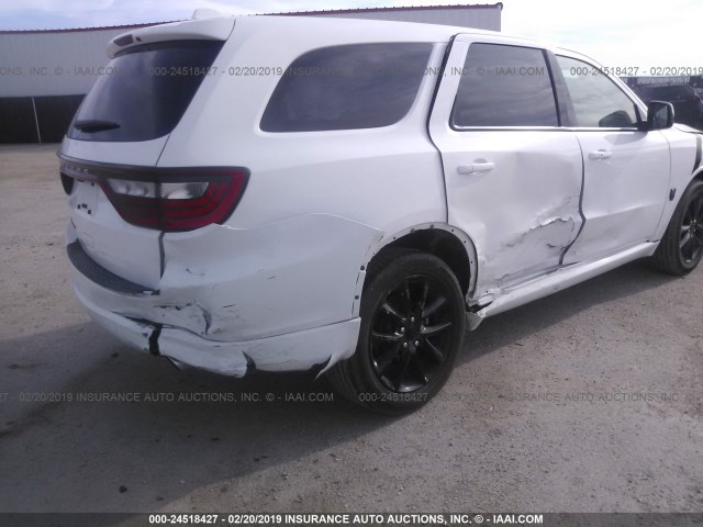 1C4RDHAG2HC960484 - 2017 DODGE DURANGO SXT WHITE photo 6