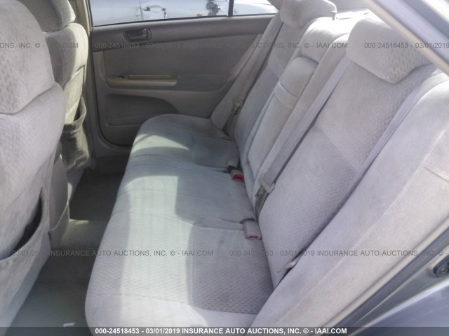 4T1BE32K44U855661 - 2004 TOYOTA CAMRY LE/XLE/SE GRAY photo 8