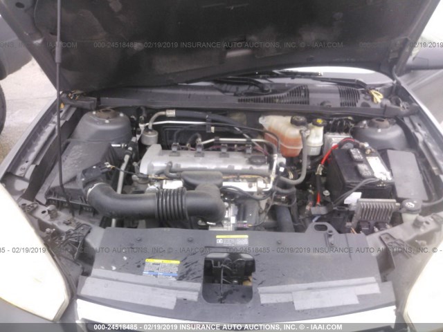 1G1ZS58F28F138227 - 2008 CHEVROLET MALIBU LS 灰色 照片 10