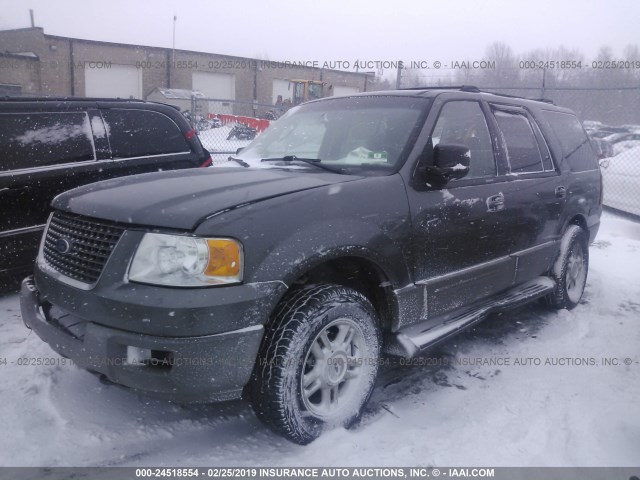 1FMFU16L73LC16609 - 2003 FORD EXPEDITION XLT GRAY photo 2